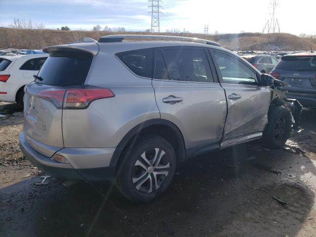 2T3BFREV8JW728436 - 2018 TOYOTA RAV4 LE SILVER photo 3