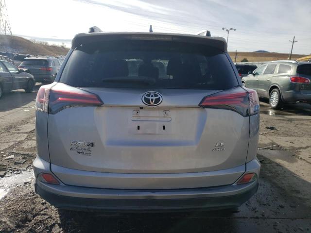 2T3BFREV8JW728436 - 2018 TOYOTA RAV4 LE SILVER photo 6