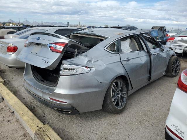 3FA6P0K95LR131758 - 2020 FORD FUSION TITANIUM SILVER photo 3