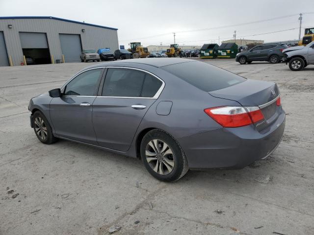 1HGCR2F3XFA248275 - 2015 HONDA ACCORD LX GRAY photo 2