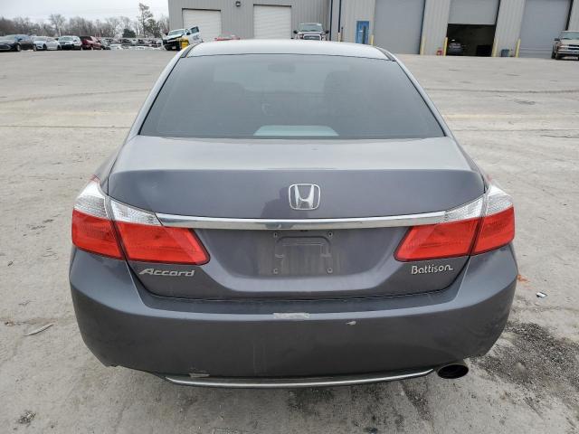 1HGCR2F3XFA248275 - 2015 HONDA ACCORD LX GRAY photo 6