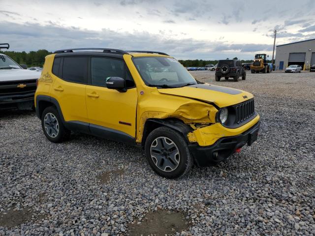 ZACCJBCT7FPB98560 - 2015 JEEP RENEGADE TRAILHAWK Jaune photo 4