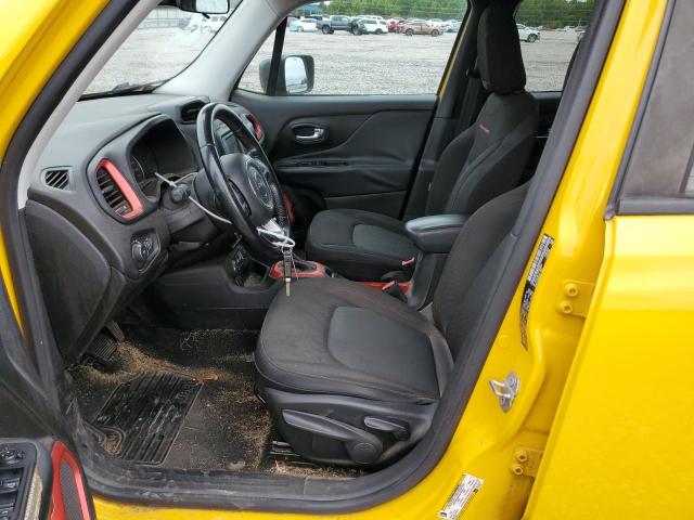 ZACCJBCT7FPB98560 - 2015 JEEP RENEGADE TRAILHAWK Jaune photo 7