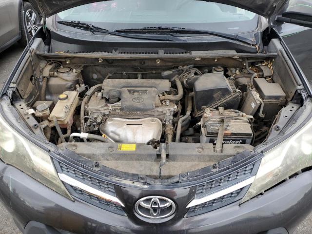 JTMBFREV4DD025885 - 2013 TOYOTA RAV4 LE GRAY photo 11