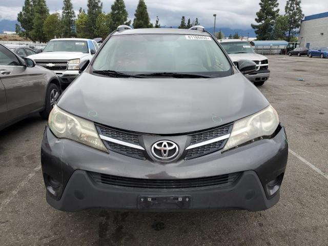 JTMBFREV4DD025885 - 2013 TOYOTA RAV4 LE GRAY photo 5