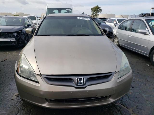 1HGCM56735A092002 - 2005 HONDA ACCORD EX GOLD photo 5