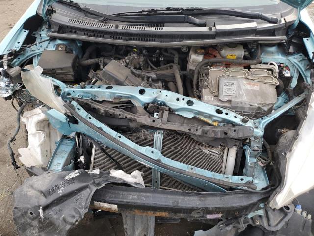 JTDKDTB3XC1019028 - 2012 TOYOTA PRIUS C BLUE photo 11