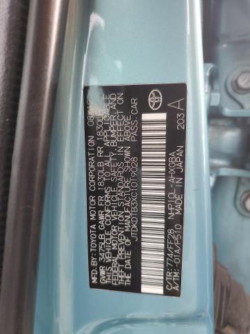 JTDKDTB3XC1019028 - 2012 TOYOTA PRIUS C BLUE photo 12