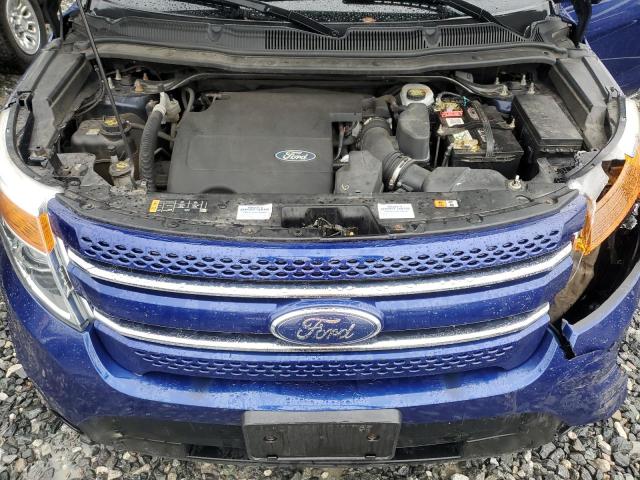 1FM5K8F86DGA73474 - 2013 FORD EXPLORER LIMITED 蓝色 照片 12