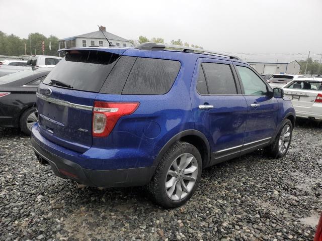 1FM5K8F86DGA73474 - 2013 FORD EXPLORER LIMITED 蓝色 照片 3
