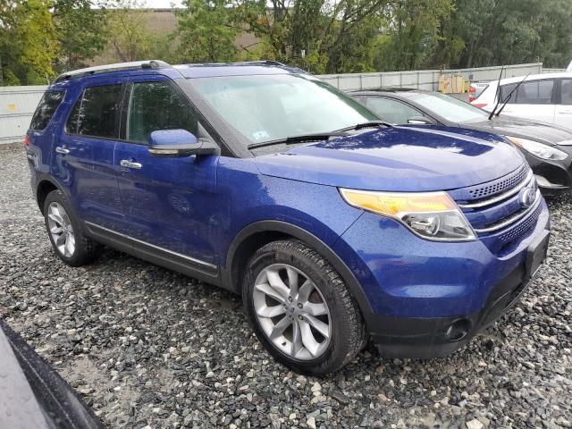 1FM5K8F86DGA73474 - 2013 FORD EXPLORER LIMITED 蓝色 照片 4
