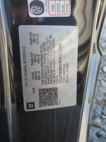 1G1FB1RX3K0117285 - 2019 CHEVROLET CAMARO LS Qara foto 13