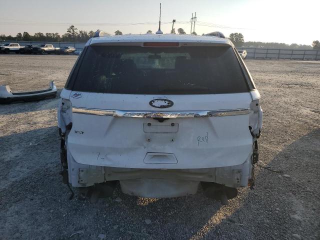 1FM5K7D86KGA36287 - 2019 FORD EXPLORER XLT Білий фото 6