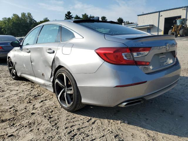 1HGCV1F34NA032555 - 2022 HONDA ACCORD SPORT SILVER photo 2