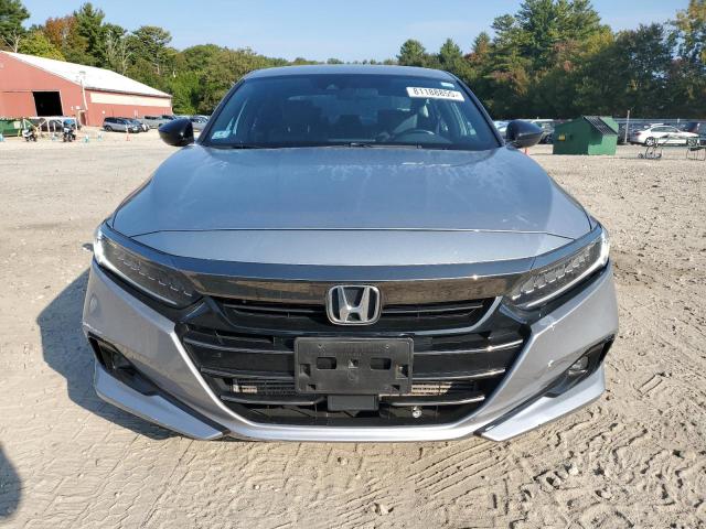 1HGCV1F34NA032555 - 2022 HONDA ACCORD SPORT SILVER photo 5