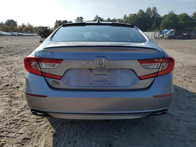 1HGCV1F34NA032555 - 2022 HONDA ACCORD SPORT SILVER photo 6