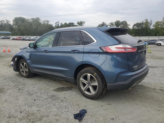 2FMPK3J93KBC31978 - 2019 FORD EDGE SEL Կապույտ լուսանկար 2