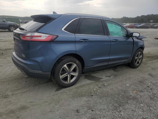 2FMPK3J93KBC31978 - 2019 FORD EDGE SEL Կապույտ լուսանկար 3
