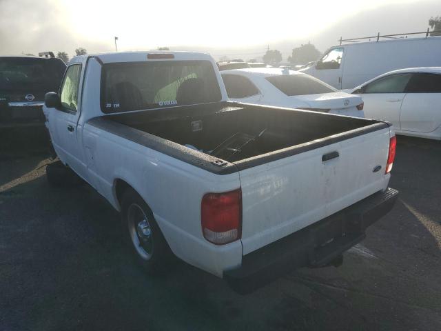 1FTYR10CXWUD08531 - 1998 FORD RANGER WHITE photo 2