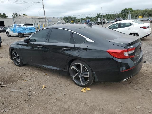 1HGCV1F34NA021846 - 2022 HONDA ACCORD SPORT 黑色 照片 2