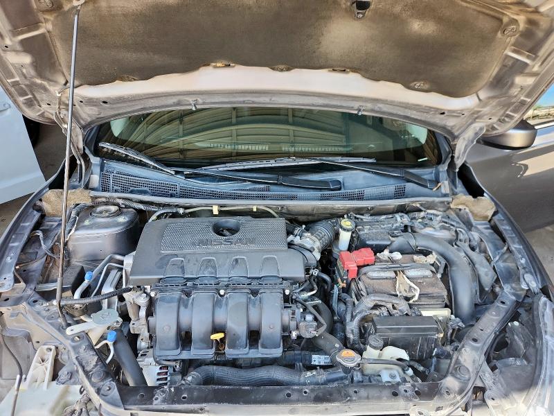 3N1AB7AP3JY295091 - 2018 NISSAN SENTRA S Szary zdjęcie 11