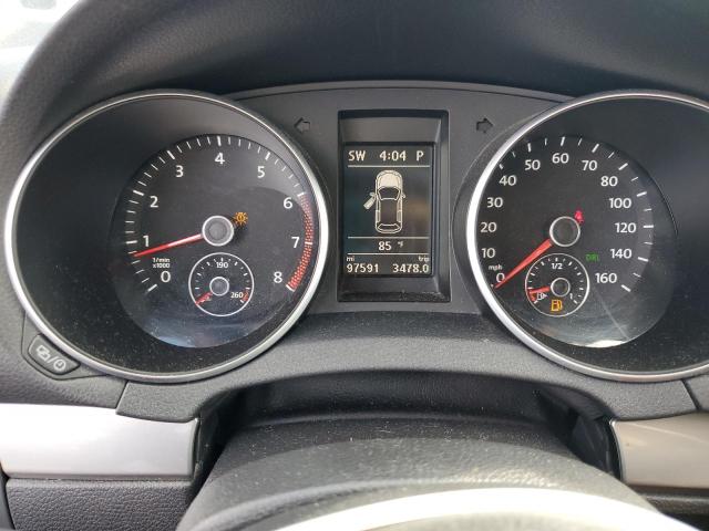 WVWDB7AJ2DW140078 - 2013 VOLKSWAGEN GOLF GRAY photo 9