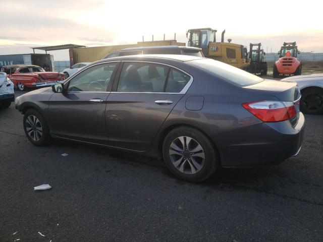 1HGCR2F30EA225473 - 2014 HONDA ACCORD LX GRAY photo 2