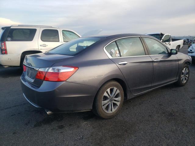 1HGCR2F30EA225473 - 2014 HONDA ACCORD LX GRAY photo 3