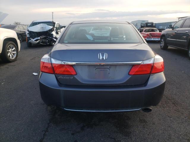 1HGCR2F30EA225473 - 2014 HONDA ACCORD LX GRAY photo 6