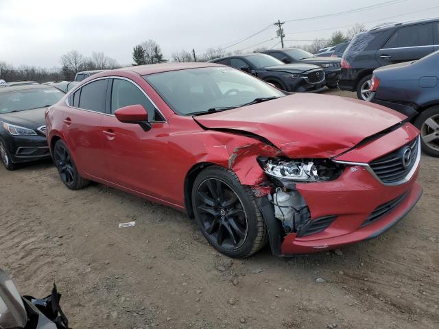 JM1GJ1V65E1132963 - 2014 MAZDA 6 TOURING RED photo 4