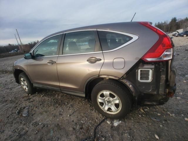 5J6RM4H31CL018179 - 2012 HONDA CR-V LX BROWN photo 2