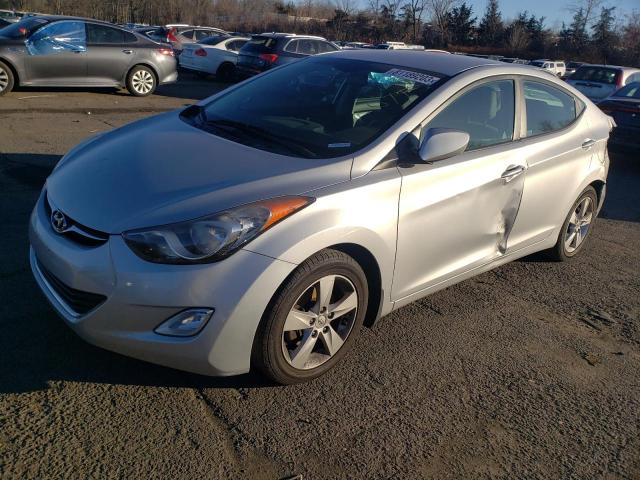 KMHDH4AEXDU502004 - 2013 HYUNDAI ELANTRA GLS SILVER photo 1