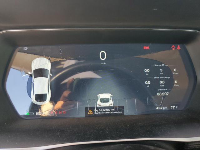 5YJSA1E19GF131582 - 2016 TESLA MODEL S WHITE photo 9