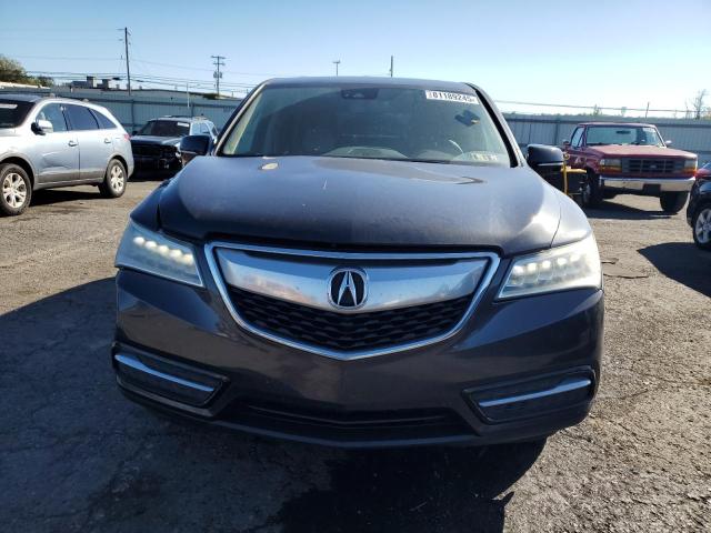 5FRYD4H40GB006123 - 2016 ACURA MDX TECHNOLOGY Grau Foto 5