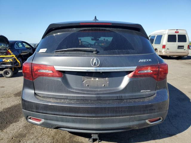 5FRYD4H40GB006123 - 2016 ACURA MDX TECHNOLOGY Grau Foto 6