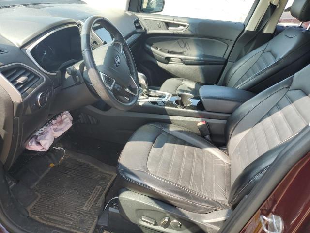 2FMPK4J94JBB24815 - 2018 FORD EDGE SEL Бордовый фото 7