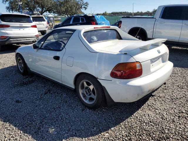 JHMEG1140PS005625 - 1993 HONDA CIVIC DEL SOL S WHITE photo 2