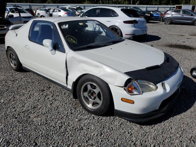 JHMEG1140PS005625 - 1993 HONDA CIVIC DEL SOL S WHITE photo 4