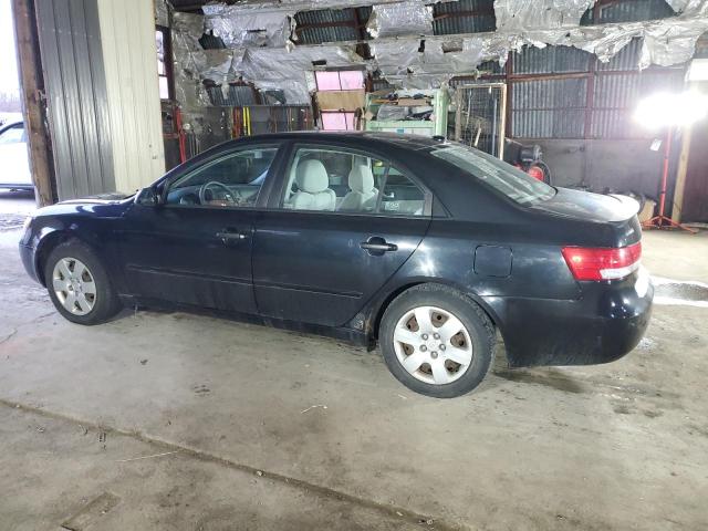 5NPET46CX7H282859 - 2007 HYUNDAI SONATA GLS BLACK photo 2