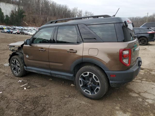 3FMCR9C63NRD10895 - 2022 FORD BRONCO SPO OUTER BANKS BROWN photo 2