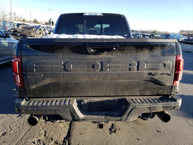 1FTEX1RG1JFB92650 - 2018 FORD F150 RAPTOR CHARCOAL photo 6