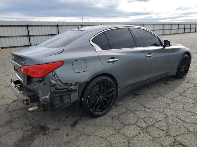 JN1CV7AP4GM203319 - 2016 INFINITI Q50 BASE GRAY photo 3