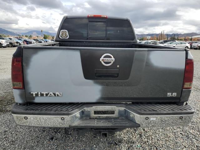 1N6AA07A54N535959 - 2004 NISSAN TITAN XE GRAY photo 6