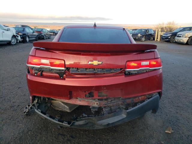 2G1FB1E36F9253876 - 2015 CHEVROLET CAMARO LS RED photo 6