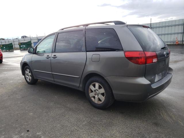 5TDZA23C54S125925 - 2004 TOYOTA SIENNA CE GRAY photo 2