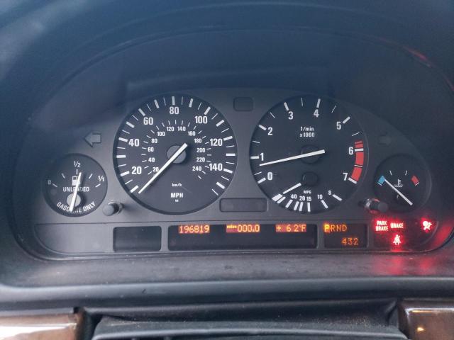 WBADN6342YGM69241 - 2000 BMW 540 I AUTOMATIC Gümüş fotoğraf 9