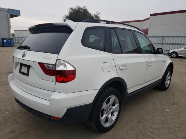 WBXPC934X7WF29090 - 2007 BMW X3 3.0SI WHITE photo 3