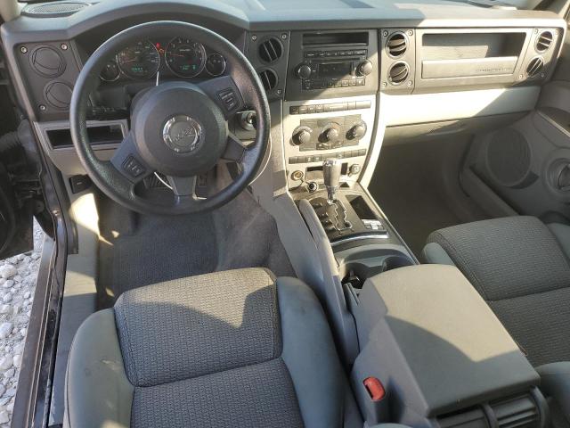 1J8HG48P07C702229 - 2007 JEEP COMMANDER Noir photo 8