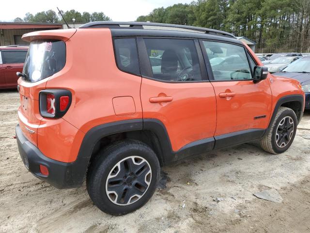 ZACCJBCT4FPB34119 - 2015 JEEP RENEGADE TRAILHAWK ORANGE photo 3