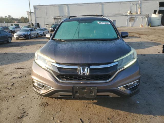 2HKRM4H58GH621907 - 2016 HONDA CR-V EX GRAY photo 5